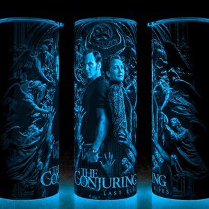 Glow in the Dark The Conjuring Last Rites Horror Movie Cup Mug Tumbler 20oz